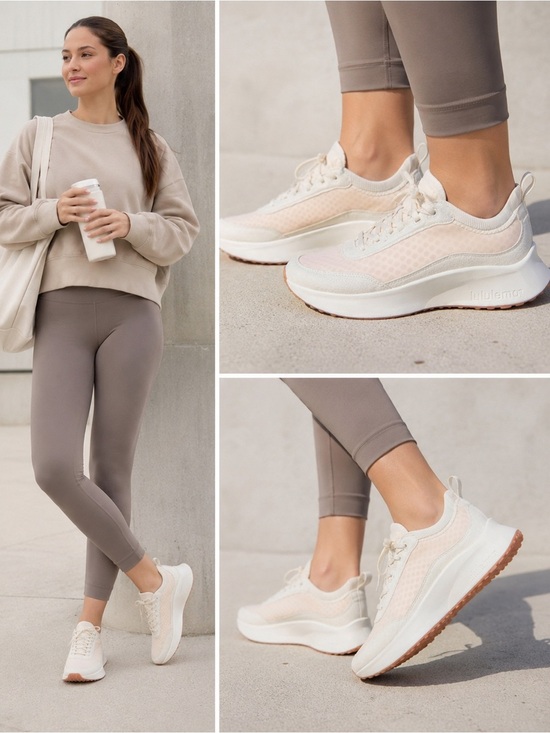 lululemon athletica Shoes - Lululemon CrossCity Sneaker Women’s Size 9 Cream Ivory Walking Shoes EU 41